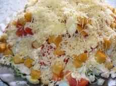 Salada com pimenta e pepino (vegetais rápidos e levemente salgados) Receita de salada de pepino e pimentão