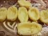 البطاطس مع لحم الخنزير المقدد في الفرن - وصفات لذيذة